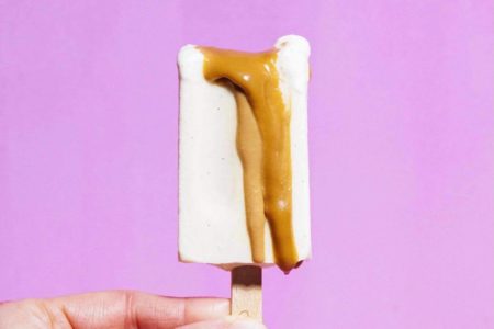 Glace Season vanille et caramel en collaboration avec Emkipop