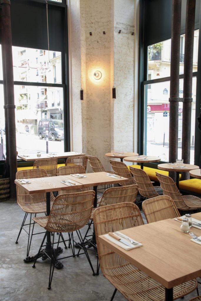 Intérieur de Season Amelot, restaurant dans le Marais à Paris